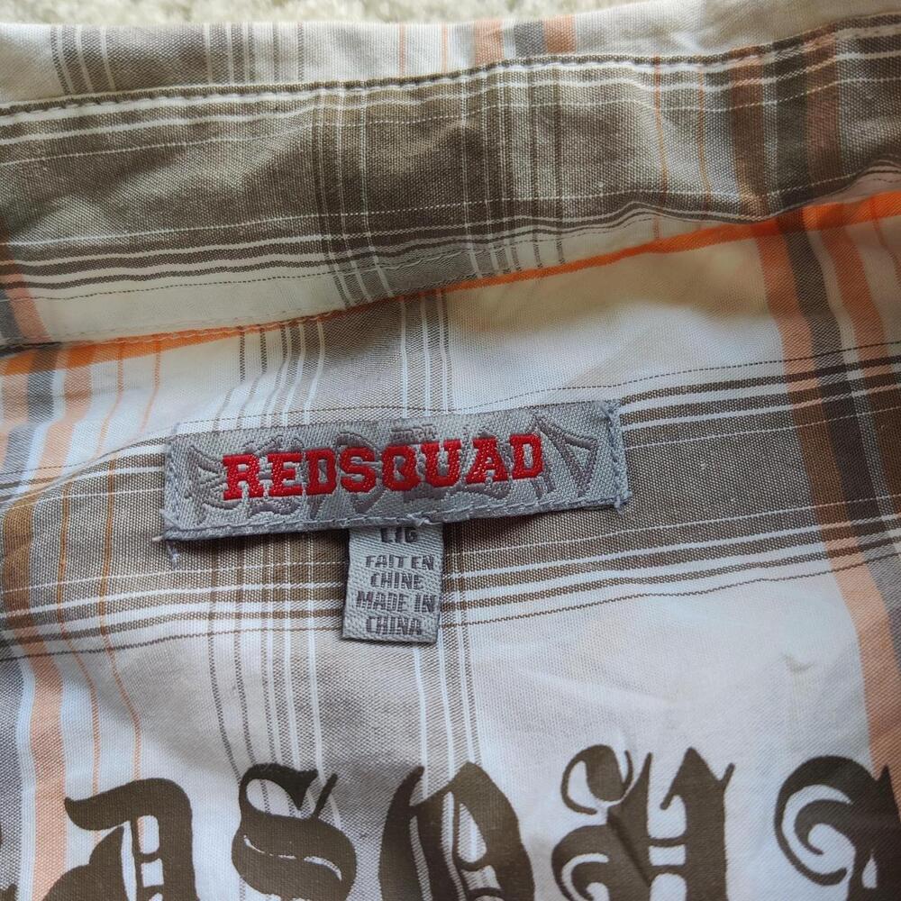 Y2K Red Squad Button Up - Picture 5 of 7